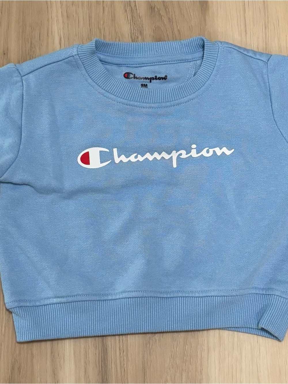 Champion Light Blue Crewneck Sweatshirt 9M